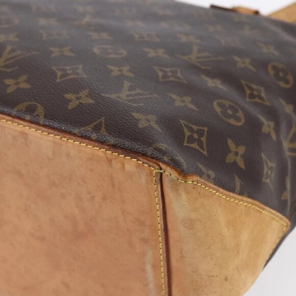 LOUIS VUITTON Monogram Cabas Mezzo Tote Bag M51151 LV Auth 148367 - Picture 4 of 16